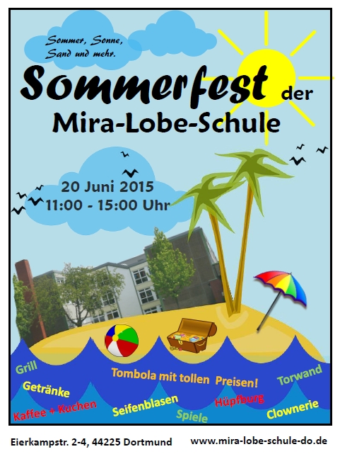2015 Sommerfest Flyer