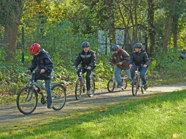 Fahren in der Gruppe 1