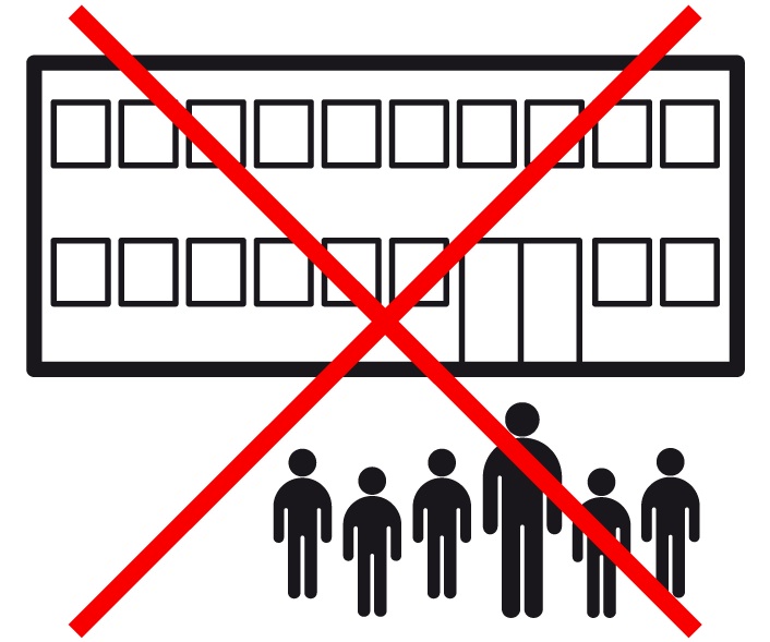 Schule geschlossen